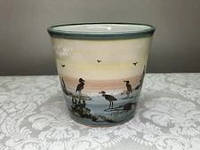 Captain Spicers 1000 Islands Sunset Clayton NY Pottery Pot Louisville Stoneware