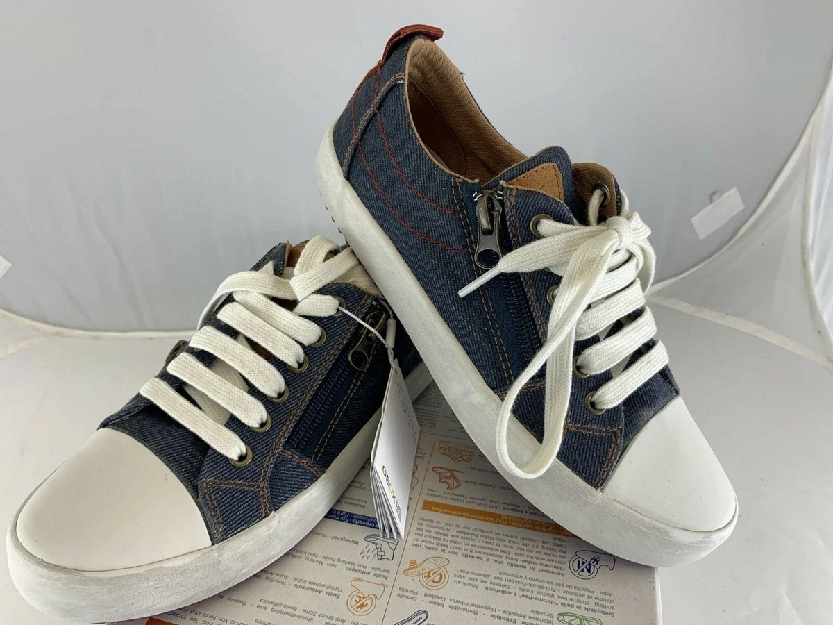 Geox shop denim sneakers