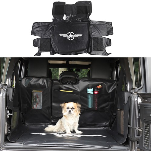 Rear Pet Trunk Pad Cargo Liner Mat Waterproof for 4Door Jeep Wrangler