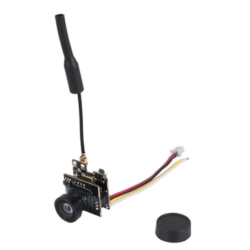 Microcamera FPV AIO 25MW 5,8G 40CH 800TVL trasmettitore LST-S2+ fotocamera FPV con OSD - Foto 4 di 4