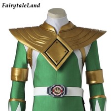 The Zyuranger Green Ranger Costume Breastplate Cosplay Armor Pauldrons Halloween