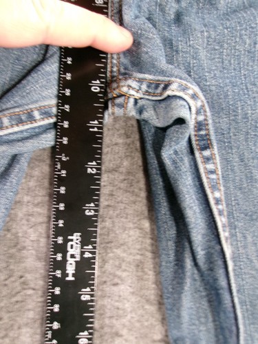 Arizona Jean Youth 16 Blue Regular Fit Straight Leg Medium Wash Faded 26X29 - Picture 5 of 14