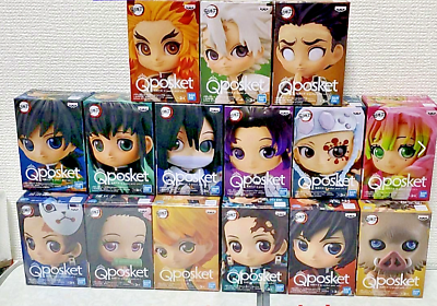 Q posket Demon Slayer Qposket petit vol.1-5 complete 15 set Q posket Demon Slayer Qposket petit vol.1-5 complete 15 set