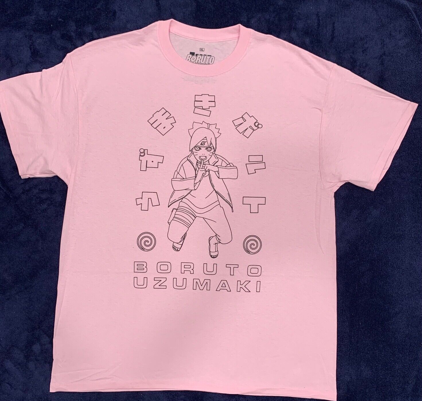 Camiseta Camisa Boruto Olho Jogan Anime Desenho Japonês