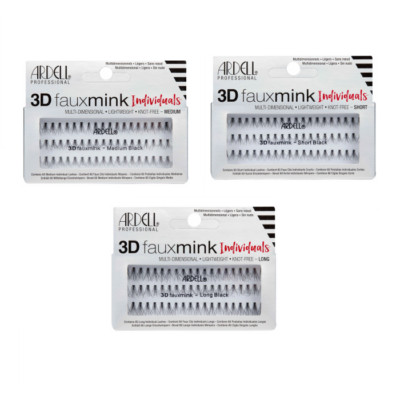 Ardell - 3D Faux Mink Individual Lashes - All Varieties - 1 Pair