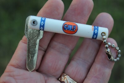 Vintage nos Gulf key holder auto accessory