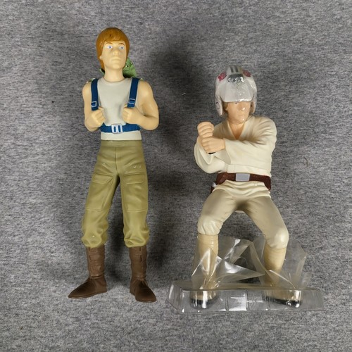 Lote de 2 figuras de Star Wars Applause LUKE SKYWALKER y YODA 1995  - Imagen 1 de 12