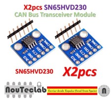 2pcs SN65HVD230 CAN Bus Transceiver Communication Module for Arduino