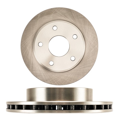 Pair Front Brake Rotors For Dodge Dakota 2005-2010 Mitsubishi Raider 2006-2009 - Picture 3 of 12