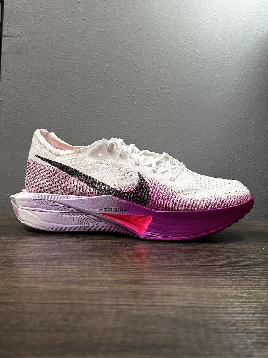 Nike ZoomX Vaporfly Next% 3 White Vivid Purple DV4129-104 Nike ZoomX Vaporfly Next% 3 White Vivid Purple DV4129-104