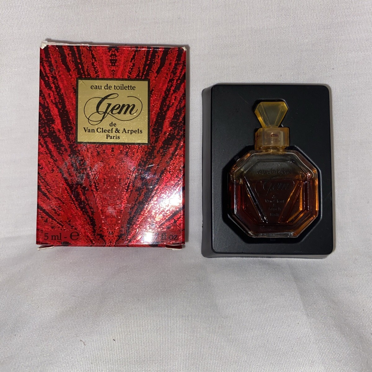 Vintage Van Cleef & Arpels Paris Gem Eau De Toilette Sample