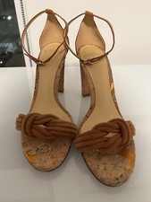 Alexander Birman Chiara Suede Knot Ankle Stra...