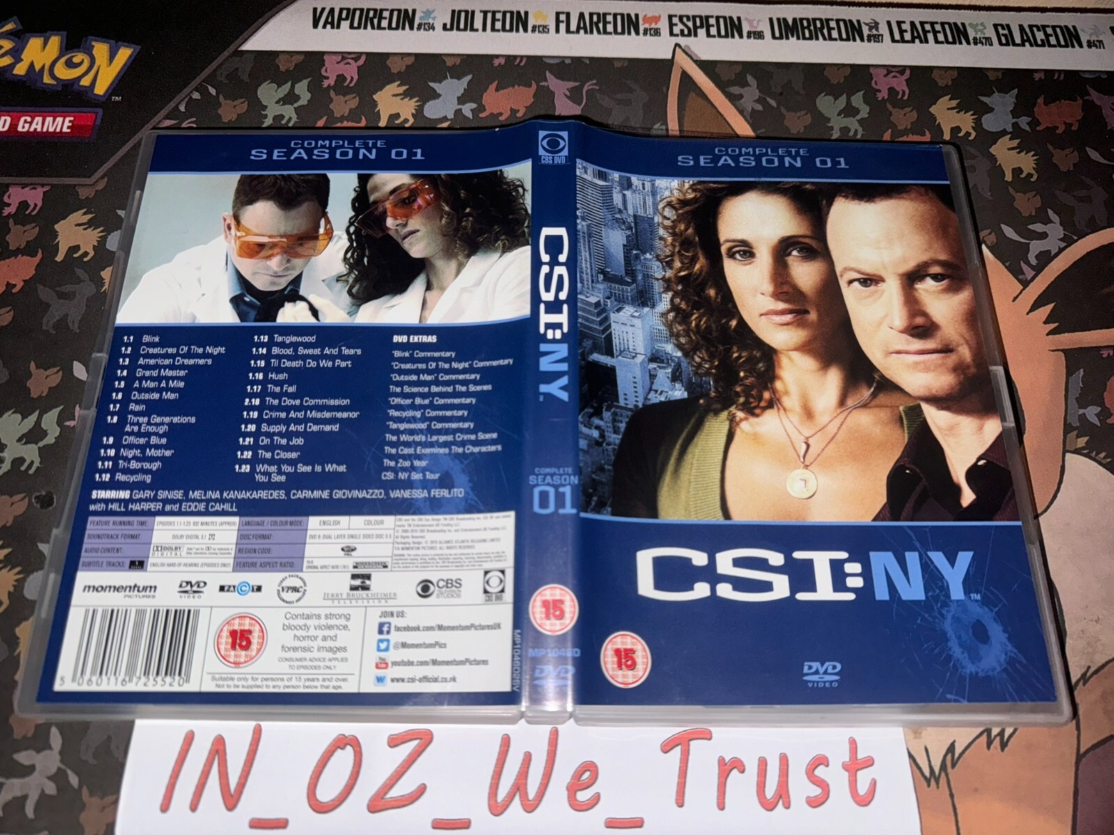 CSI - New York - Season 1 (DVD, 2012, 6-Disc Box Set)