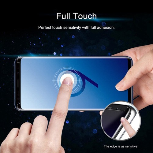 Full Glue UV Liquid Tempered Glass Screen Protector Samsung S20+ S10 S22 ULTRA - Zdjęcie 3 z 8
