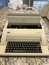 Nakajima Portable Electronic Typewriter WPT-150 Wired Tested Works w/ ribbons