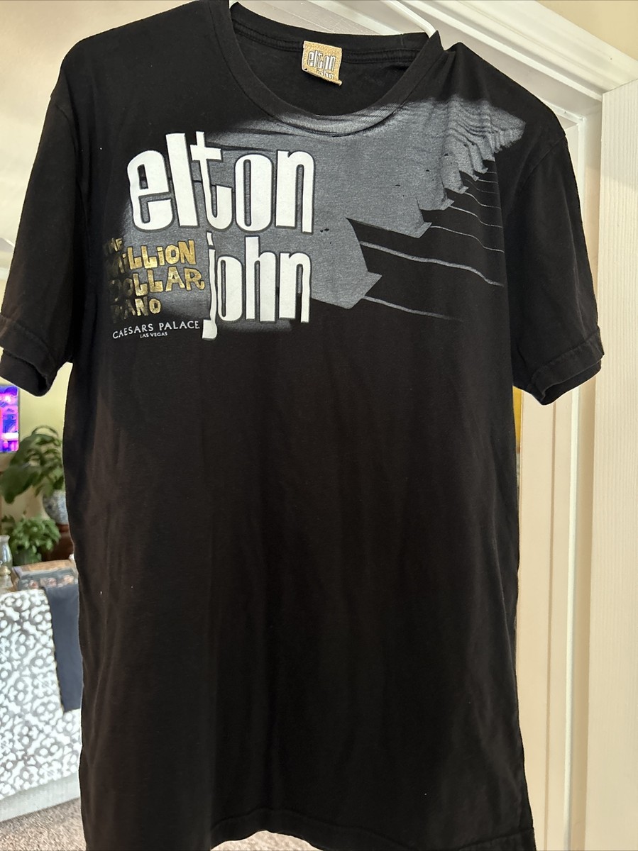 Elton John The Million Dollar Piano Caesar Palace Las Vegas Shirt