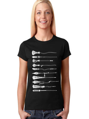 Witches Broom, Women's T-Shirt, Movie Fan, Broom Sticks, Wizard, Ladies Tank top