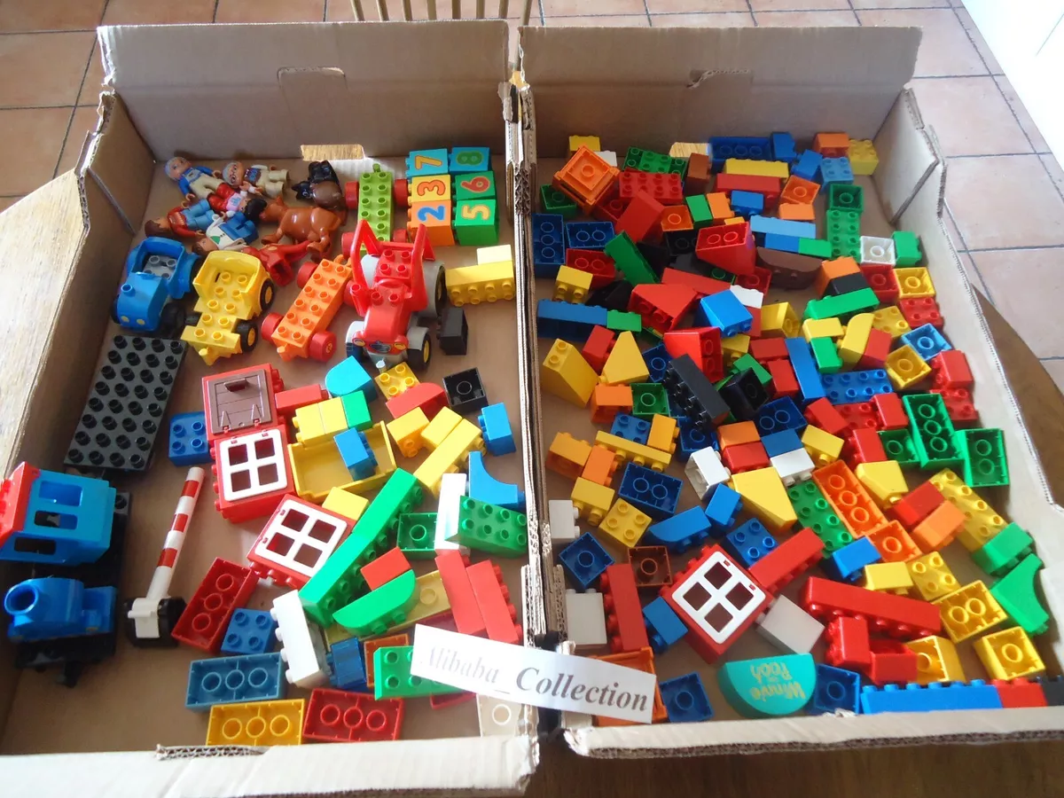 Lotto LEGO Duplo Mattoni Ingrosso 2,6 KG Primo Age 1er