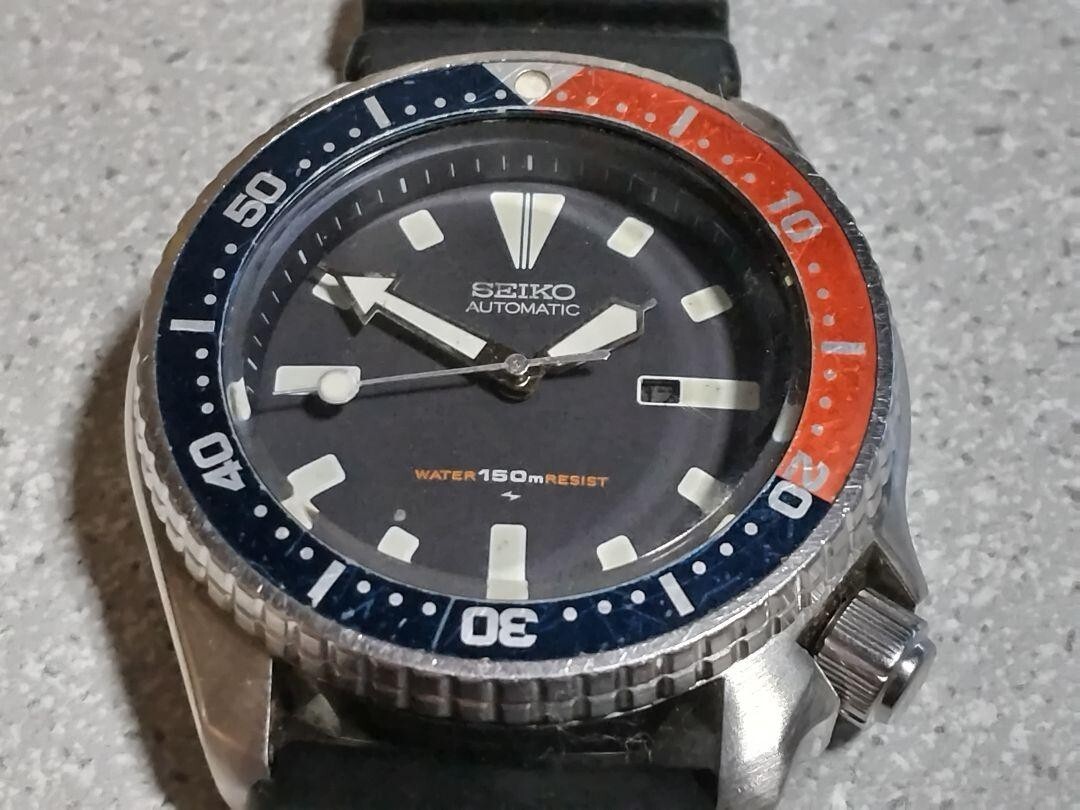 SEIKO 自動巻き時計 150m ダイバーズ　4205 ペプシ SEIKO 自動巻き時計 150m ダイバーズ 4205 ペプシ 108395 腕時計