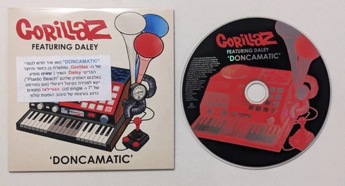 GORILLAZ  Doncamatic RARE  ISRAELI PROMO  CD SINGLE  non-album, Daley
