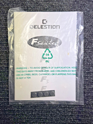 CELESTION ''F SERIES''  VINTAGE USER MANUAL NEW IN SEALED BAG SUBWOOFER SPEAKER