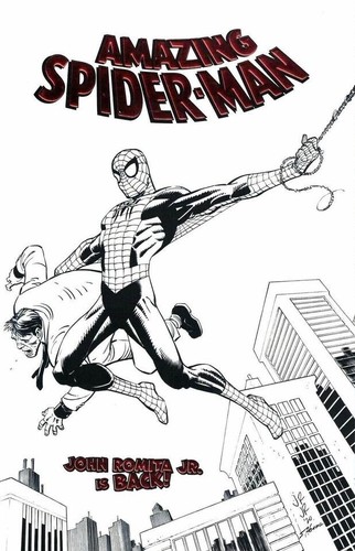 Amazing Spider-Man 1 #801 Cover Amazing Fantasy 15 John Romita + Litografia - Foto 6 di 6