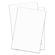 White Silk Matte Card Stock - 130lb Cover 300gsm - 50 Pk Choose Your Size 