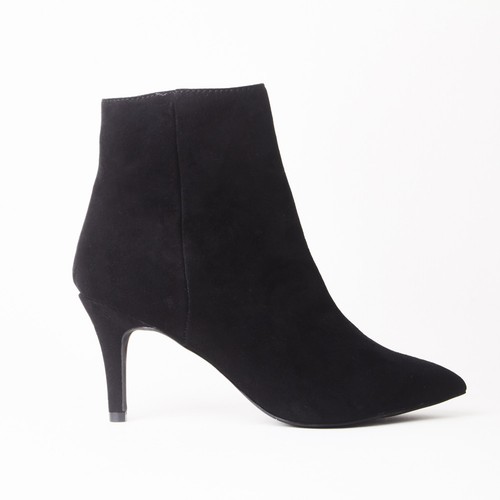 Womens Ladies Stiletto Ankle Boots Mid 