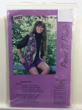 Womens Vest Sewing pattern Grain Line Gear Crafts Posies N Plaids Size S M L