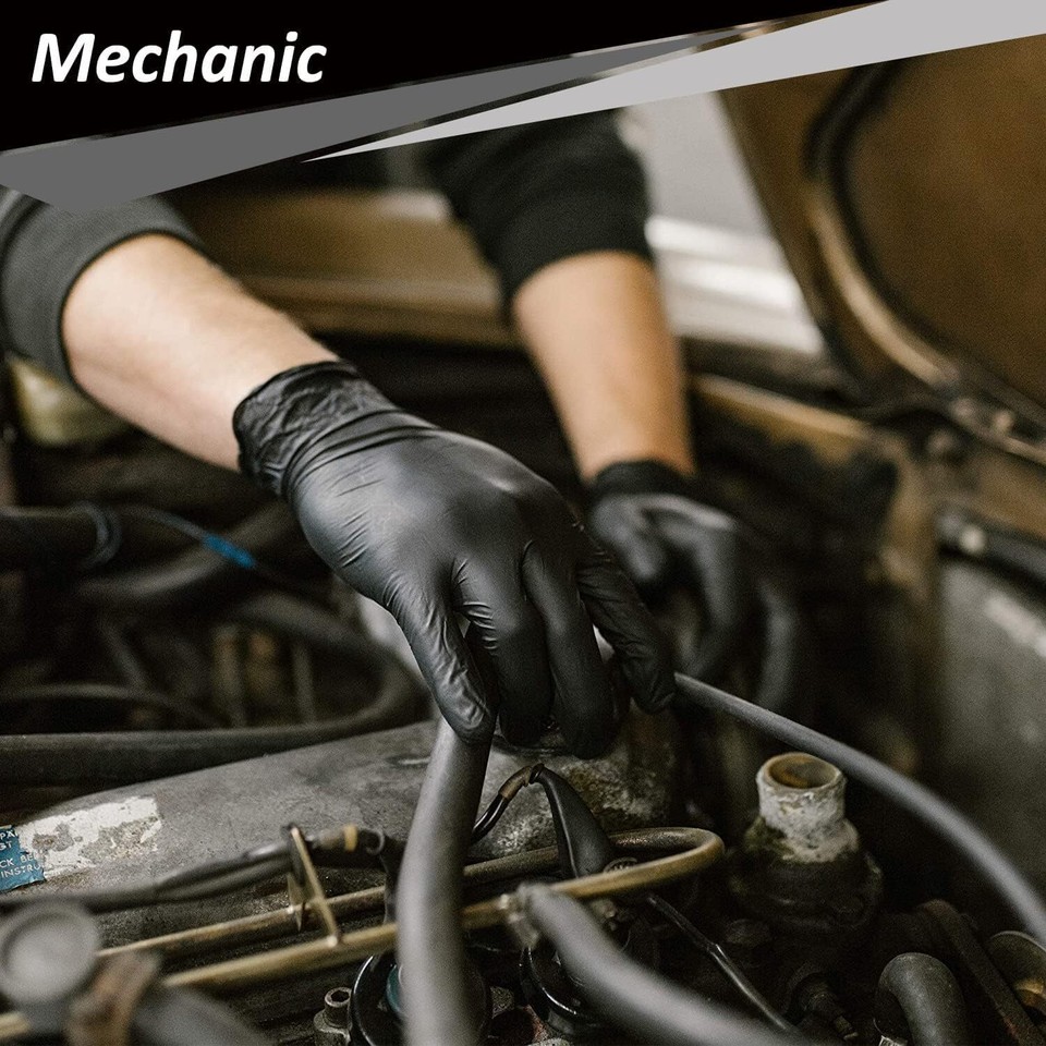 Nitrile Gloves, 4Mil100 Count, Gloves Disposable Latex Free