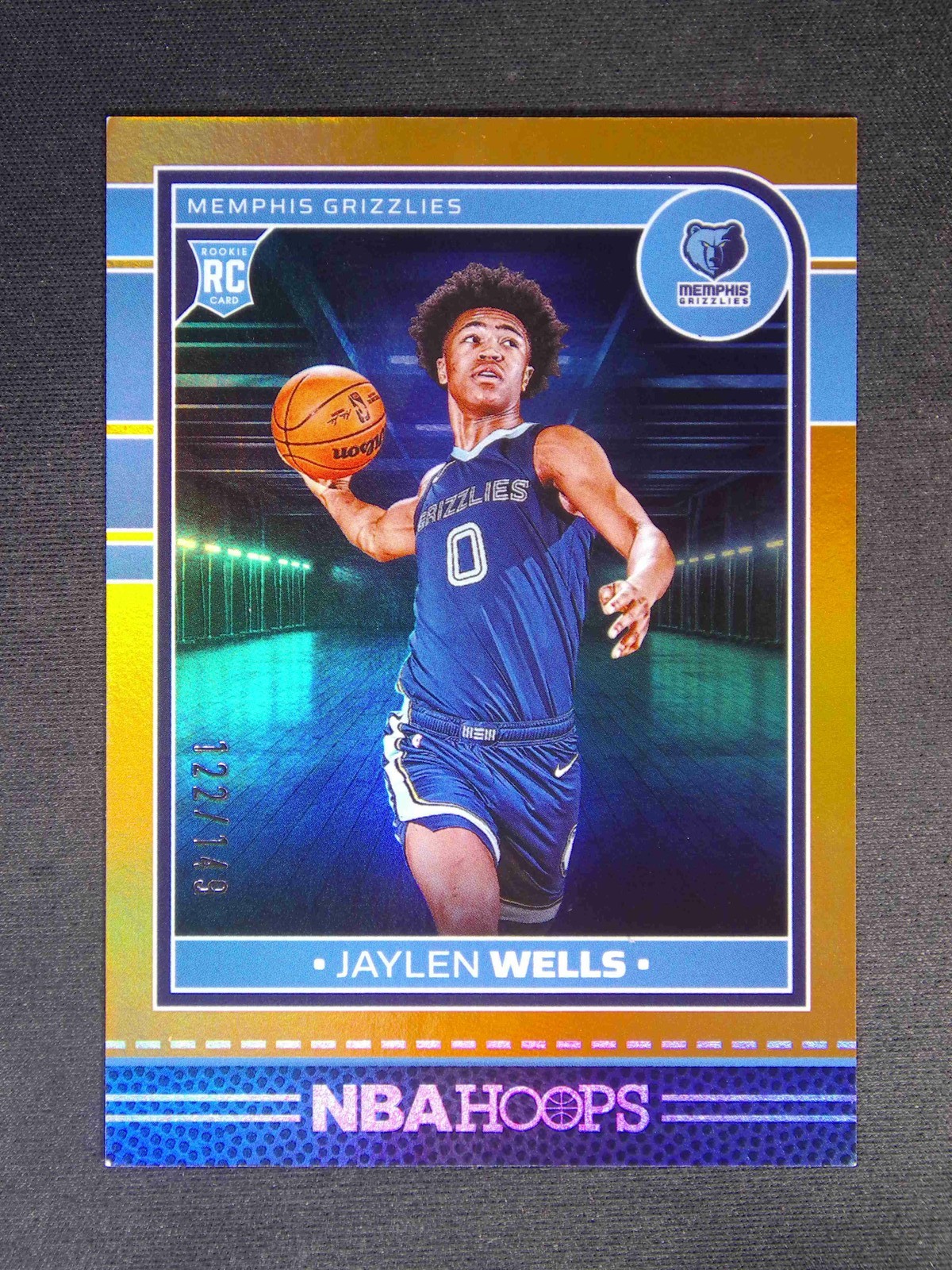 2024-25 Panini Hoops Jaylen Wells #269 RC Orange /149