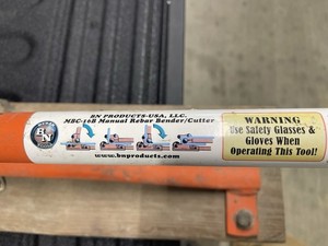 BN Products MBC-16B Manual Rebar Bender/Cutter Hand Tool for Reinforcing Bar
