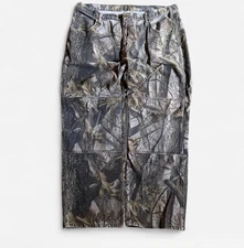 VTG Real Tree Double Knee Faded Camo Pants Men’s 40 Hunting Skater 90s Mossy