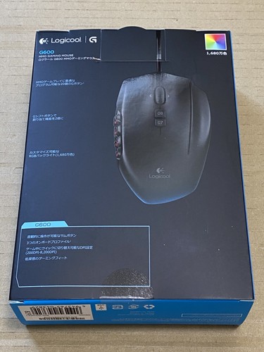 MMO Gaming Mouse LOGICOOL G600 Logitech G600t NEW - 第 2/6 張圖片