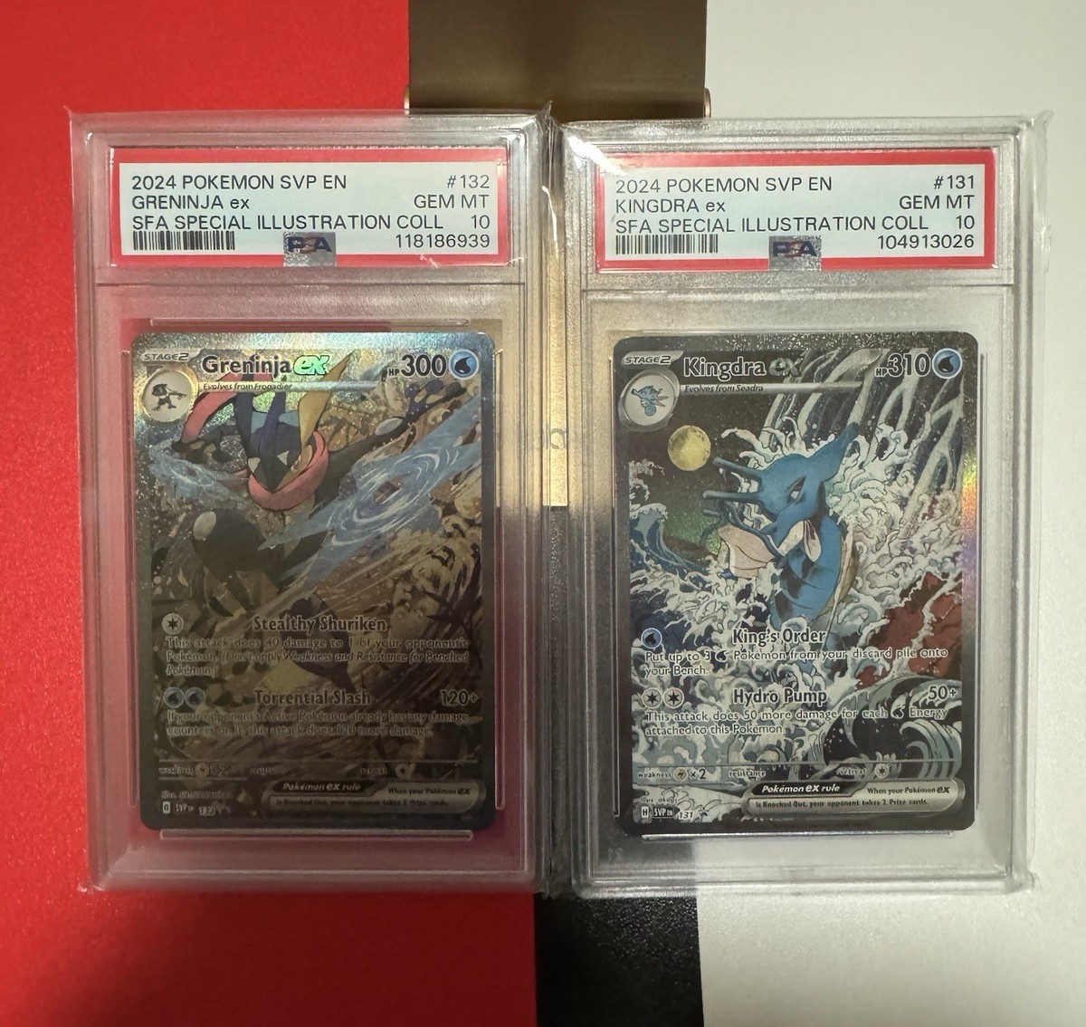 Greninja EX 132 Kingdra EX 131 PSA 10 | eBay