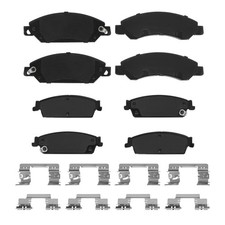 Front & Rear Ceramic Brake Pads for Avalanche Silverado Suburban GMC Sierra 1500
