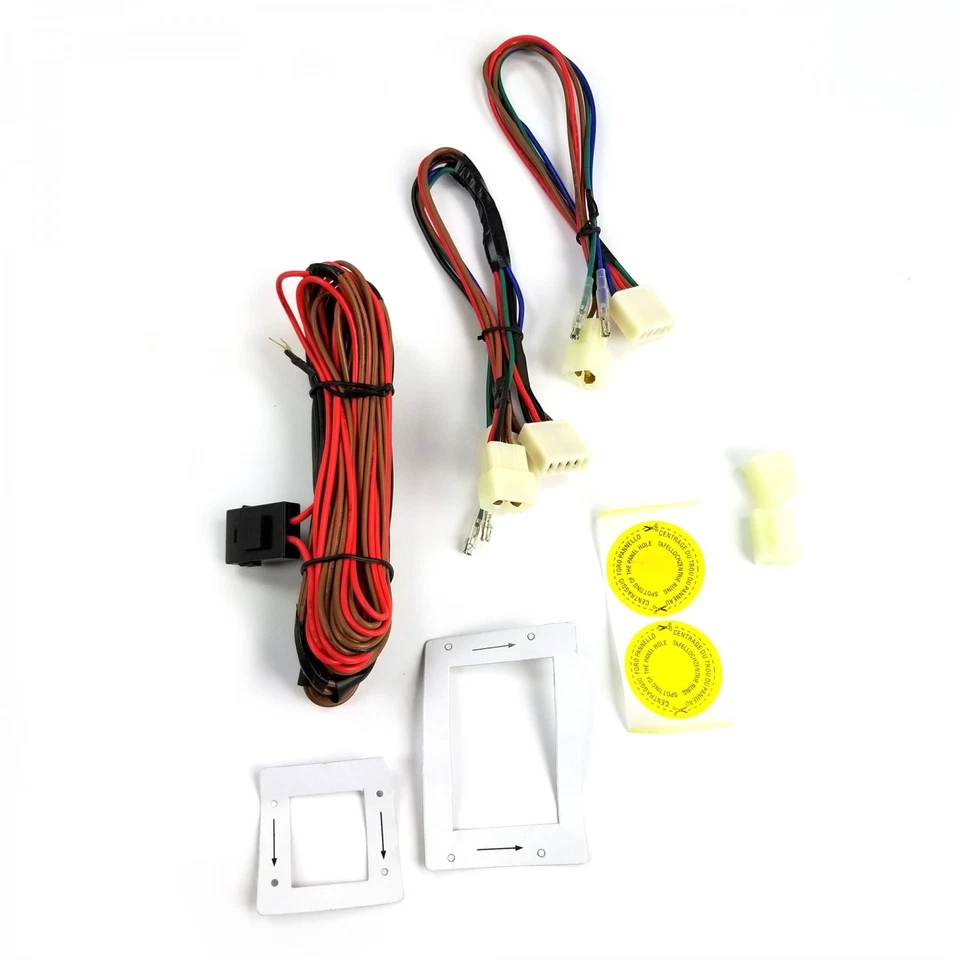 Kit regulador de janela de energia Chevy Truck (3ª geração) 1973 - 1987 com 3 interruptores de LED - Imagem 3 de 4