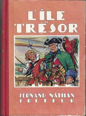 Die Schatzinsel von R.L. Stevenson Fernand Nathan 1953 mit Stichen