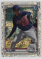 2020 Bowman Chrome Prospects Speckle Refractor 270/299 Jasseel De La Cruz 19gz