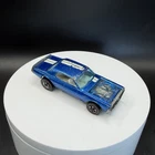 Vintage Hot Wheels Redline Nitty Gritty Kitty Blue HK White Interior - Nice Car