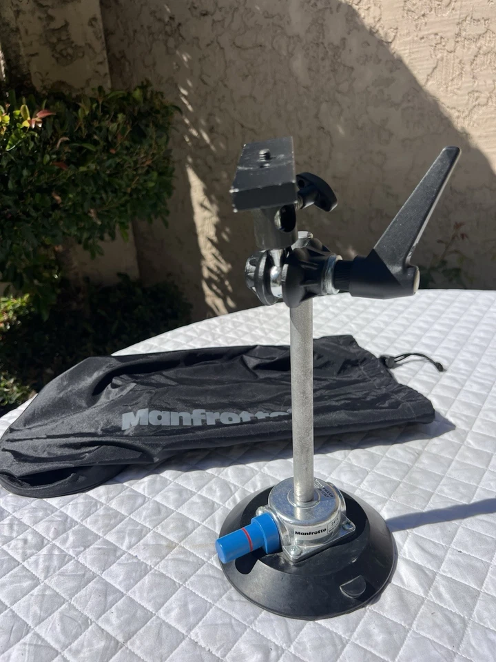 Manfrotto 241V Suction Grip With Camera Video Support - Image 2 of 4