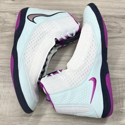 Nike Inflict 4 \'White Glacier Blue Violet\' HM9674-103 size 10.5 Nike Inflict 4 White Glacier Blue Violet HM9674-103  main image 3