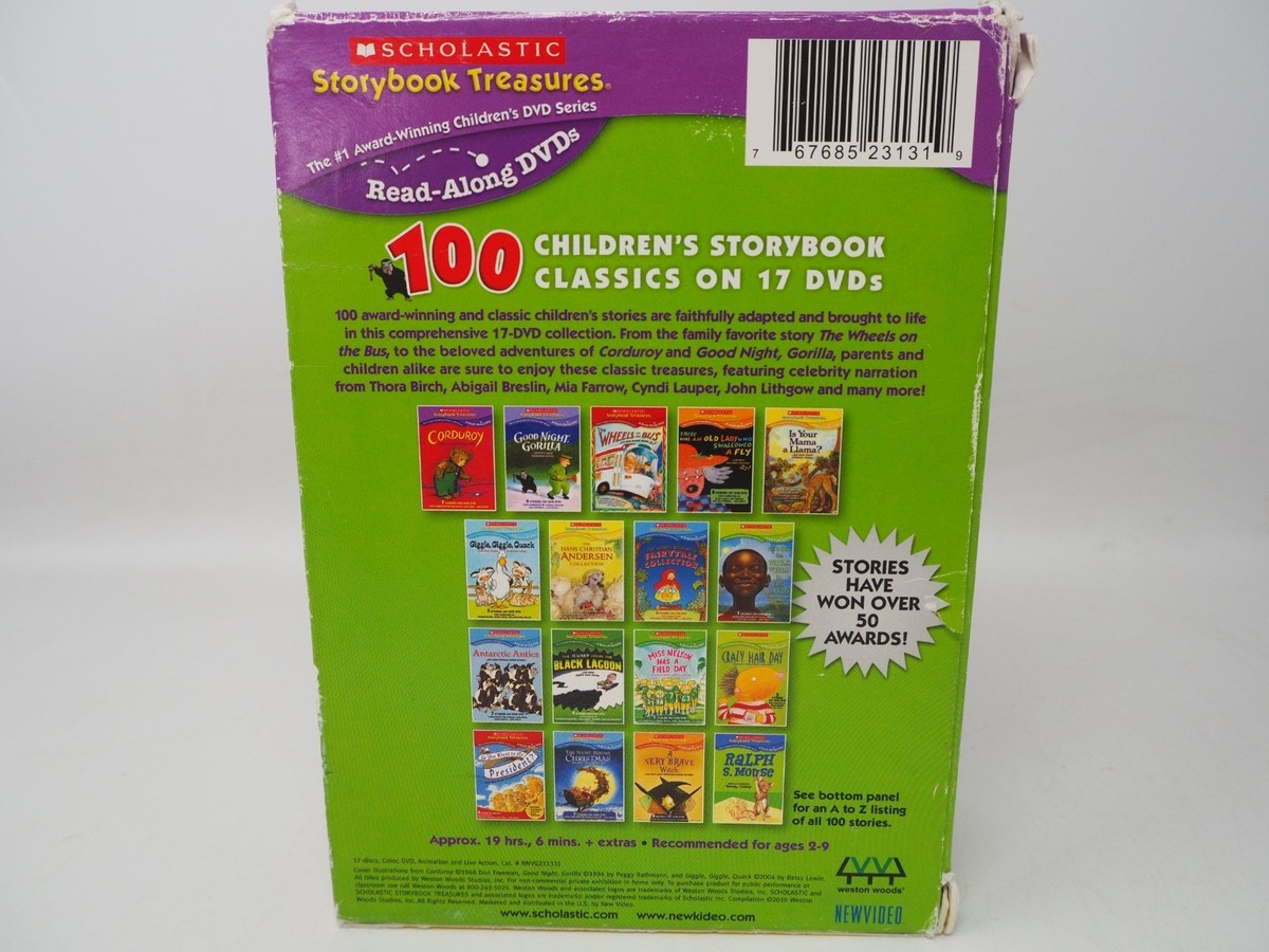 キッズ・ファミリー Treasury of 100 storybook classics 2 DVD Amazon.com: Scholastic Storybook Treasures: Treasury of 100