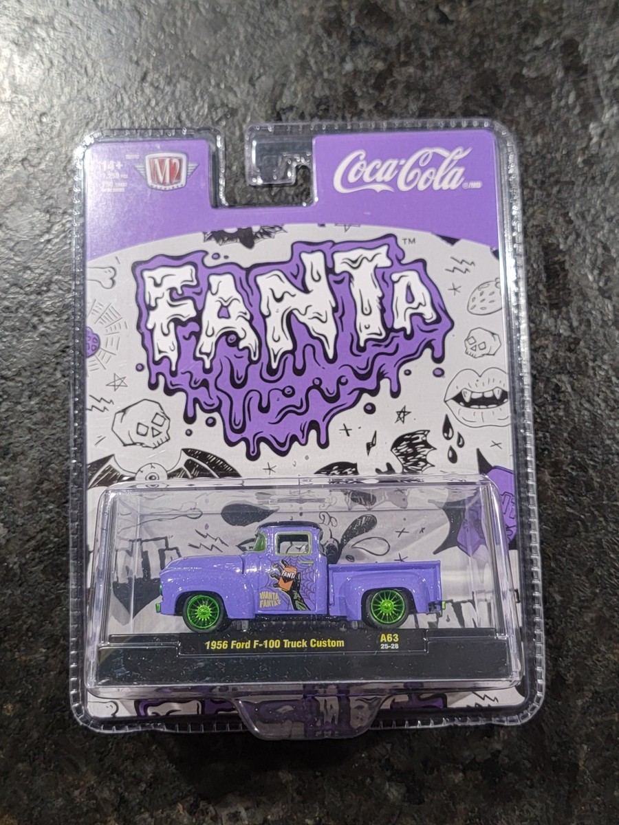 M2 Machines Fanta Halloween Rides 1956 Ford F-100 Truck Custom