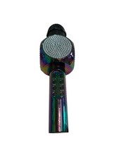 KARAOKE MICROPHONE Bluetooth 32 FT Bling LED Speaker Purple NEW SEALED
