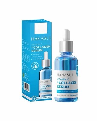 Hanasui Vitamin C + Collagen Serum 20ml   Brighten, Hydrate & Anti-Aging A-1