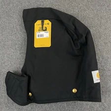 Carhartt Firm Duck Canvas Insulated Snap Hood Mens 2XL-5XL Black OH2368-M NEW