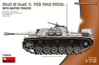 Miniart 72103 1/72 Stug III Ausf. G Bausatz Feb 1943 Winterketten