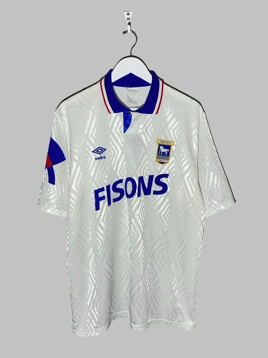Ipswich Town Umbro 1991/92 Away Vintage Football Shirt