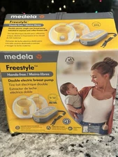 Medela Freestyle Hands-Free Double Electric Breast Pump 21mm Clean